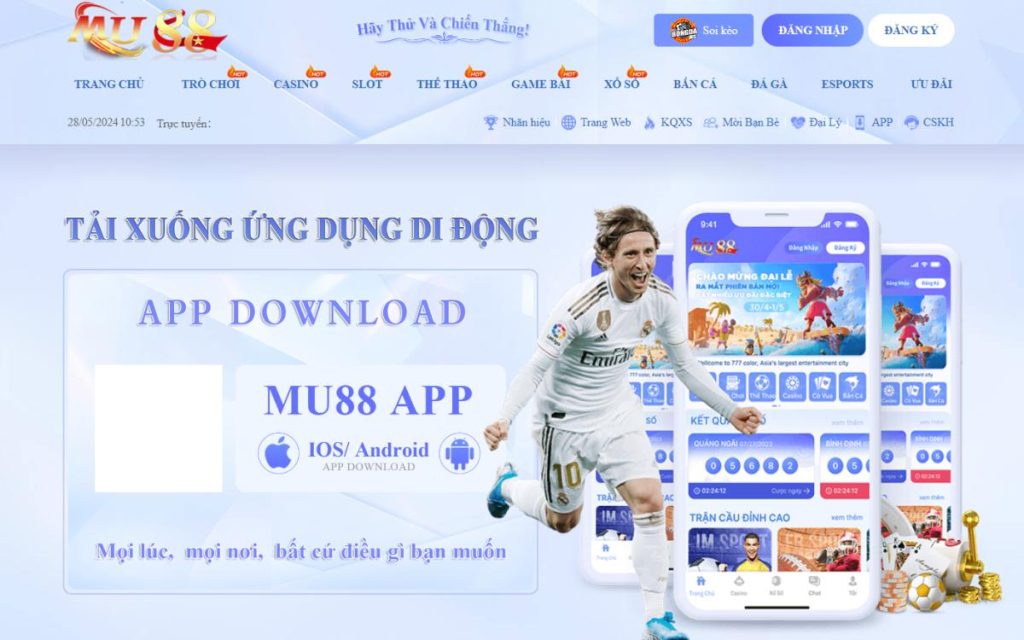 app mu88 giúp người chơi không bị chặn link khi truy cập trang web mu88