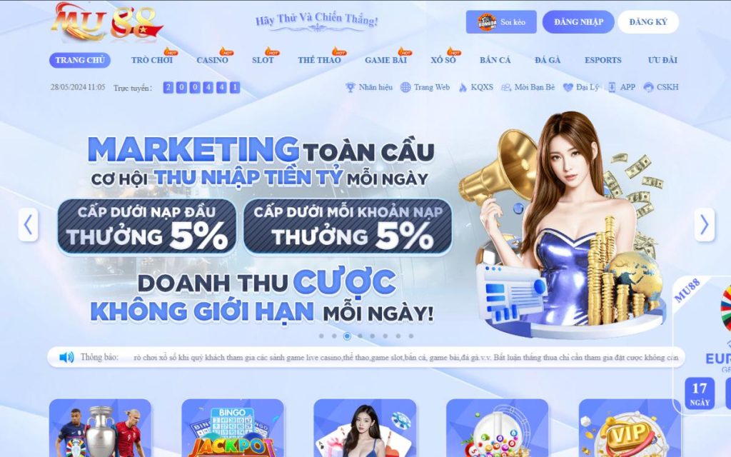 app mu88 giao diện đẹp mắt thân thiện với người chơi cá cược